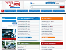 Tablet Screenshot of dezmembrari-auto.ro